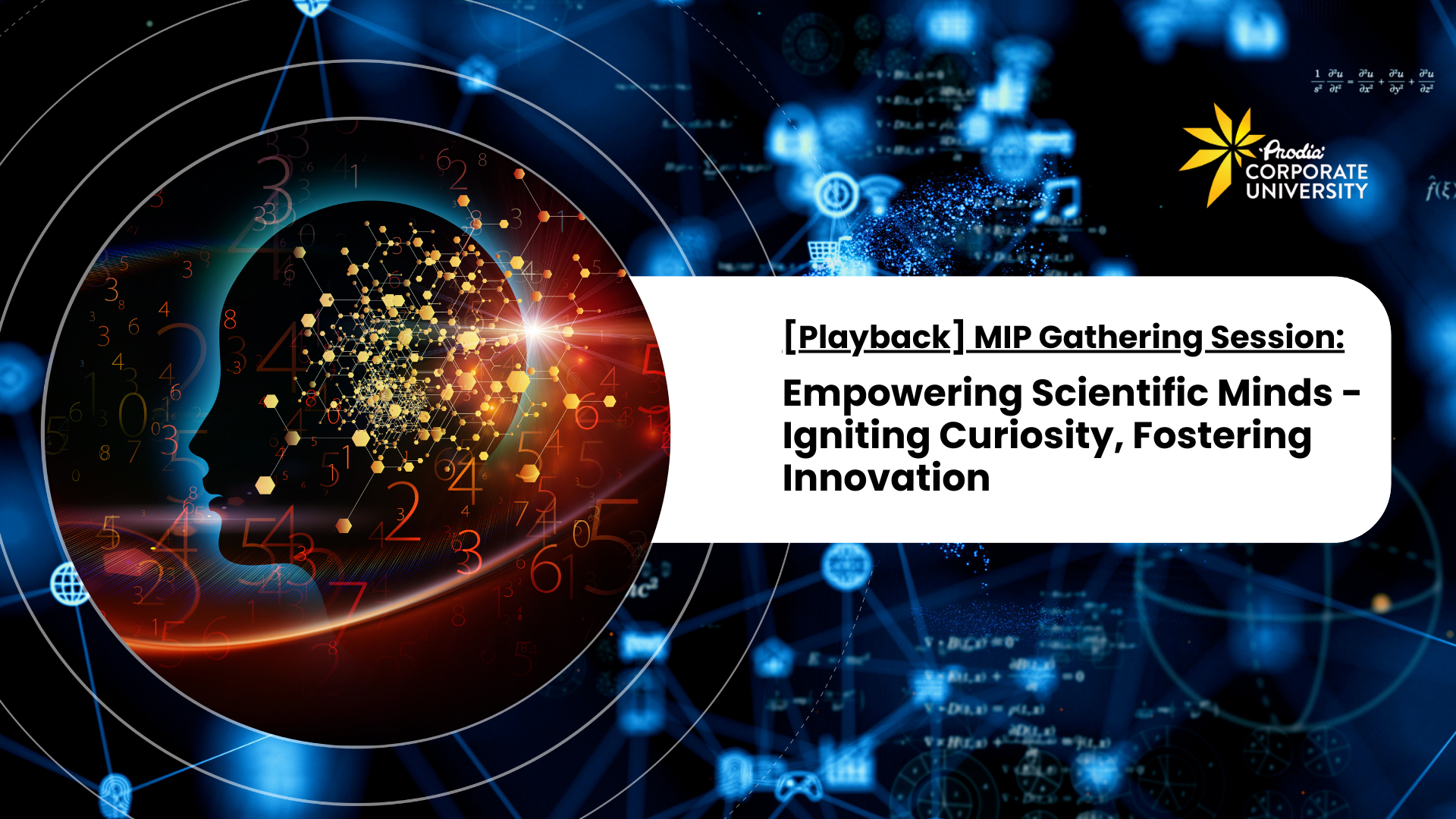 MIP Gathering Session: Empowering Scientific Minds - ​Igniting Curiosity, Fostering Innovation